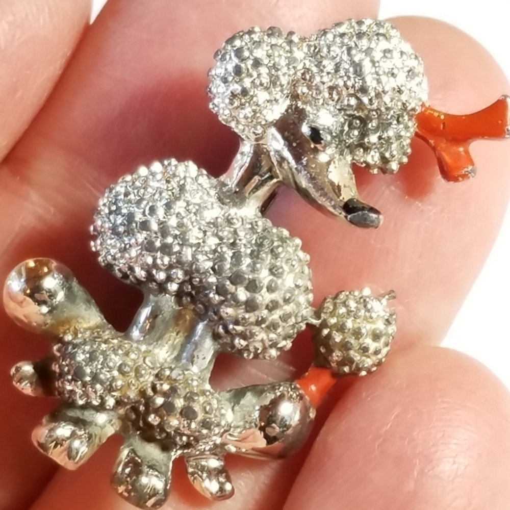 VINTAGE Poodle Pin - Picture 3 of 5